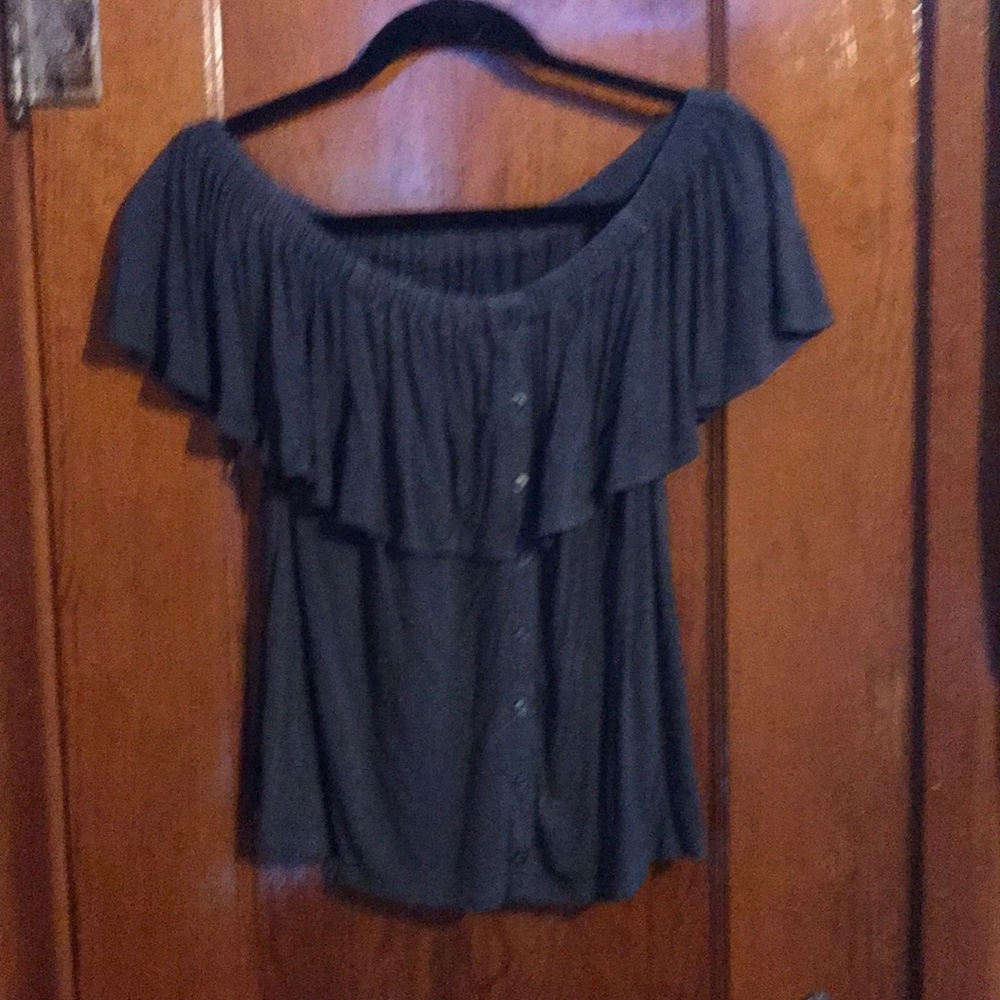 womens S American Egale of the sholder top